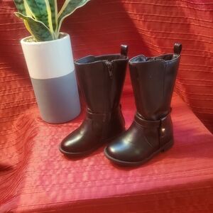 EUC! The Children's Place Black Kids Boots
